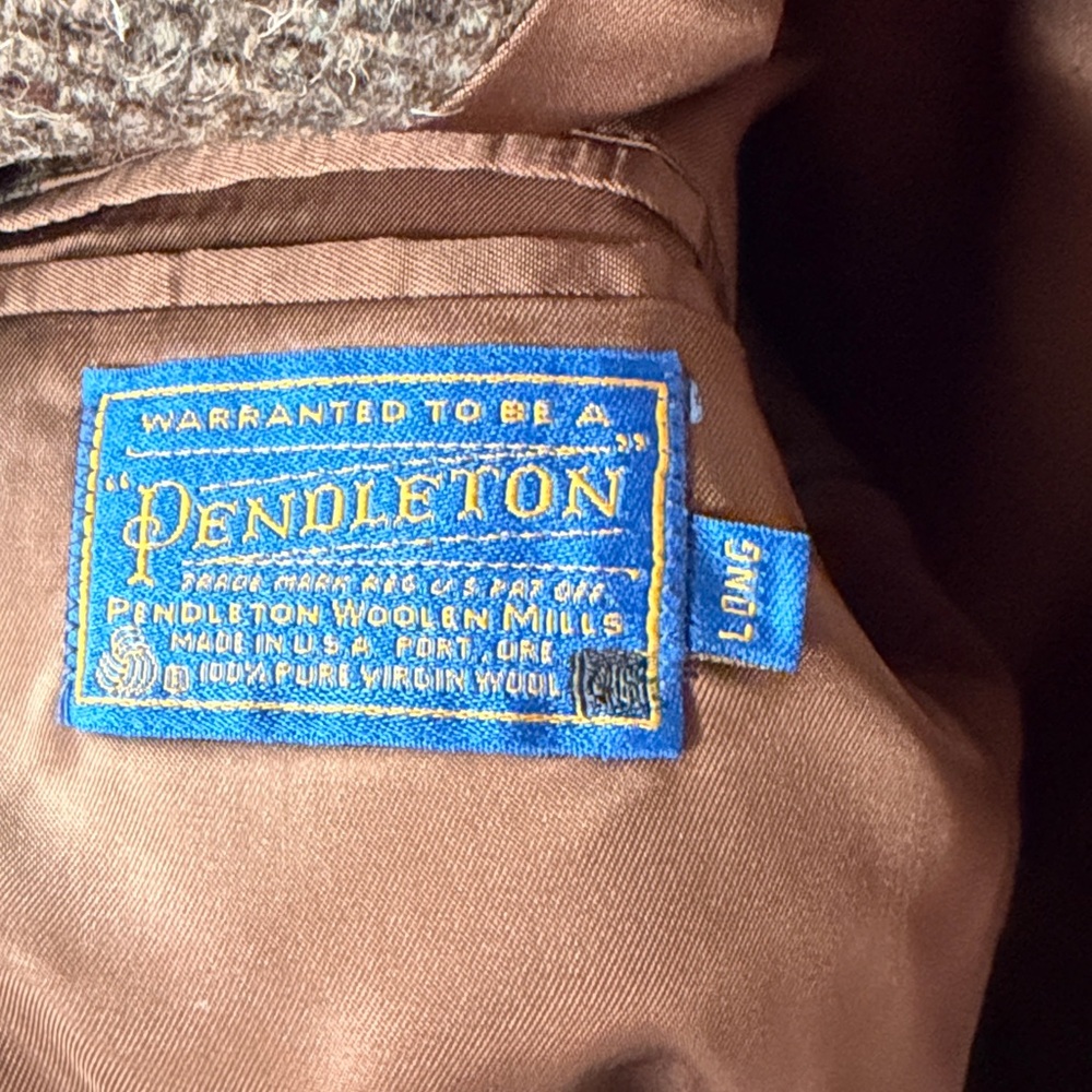 Vintage Western Pendleton Blazer Jacket Size 46L - image 3